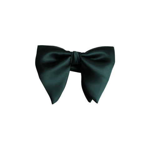 Oversized Satin Bow Tie